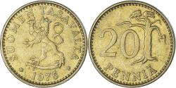 World Coins - Coin, Finland, 20 Pennia, 1975