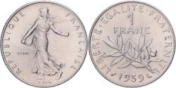 World Coins - France, 1 Franc, Semeuse, 1959, Paris, Pattern, Nickel, , Gadoury:474