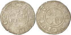 World Coins - Coin, France, Champagne, Guillaume I, Denarius, 1176-1202, Reims,