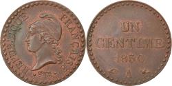 World Coins - Coin, France, Dupré, Centime, 1850, Paris, , Bronze, KM:754