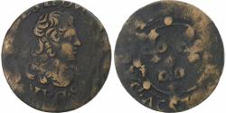 World Coins - France, Ardennes, Charles II, Double Tournois, Uncertain date, Charleville