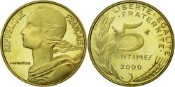 World Coins - Coin, France, Marianne, 5 Centimes, 2000, , Aluminum-Bronze