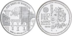 World Coins - France, 6.55957 Francs, Europa - L'art grec et romain, 1999, Paris, Proof