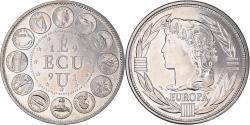 World Coins - France, Medal, Ecu Europa, Marianne, 1991, Rodier, , Copper-nickel