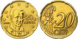 World Coins - Greece, 20 Euro Cent, 2002, Athens, Nordic gold, , KM:185