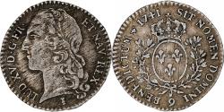 World Coins - France, Louis XV, 1/10 Écu au bandeau, 1741, Rennes, Silver,
