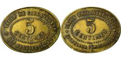 World Coins - Coin, France, Union Philanthropique, Fourneaux Démocratiques, Carcassonne, 5