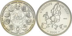 World Coins - France, Medal, L'Europe des XXV, Essai, 2004, , Copper-nickel