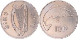 World Coins - Coin, Ireland, 10 Pence, 1971