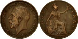 World Coins - Coin, Great Britain, George V, 1/2 Penny, 1920, , Bronze, KM:809