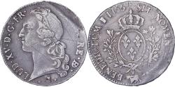 World Coins - France, Louis XV, Écu de Béarn au bandeau, 1765, Pau, Silver,
