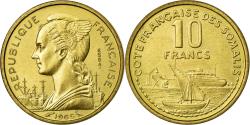 World Coins - Coin, French Somaliland, 10 Francs, 1965, Paris, , Aluminum-Bronze