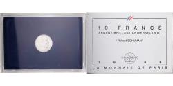 World Coins - Coin, France, Schuman, 10 Francs, 1986, Monnaie de Paris, BU, , Silver