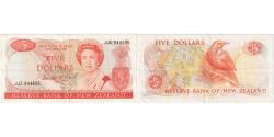 World Coins - New Zealand, 5 Dollars, EF(40-45)