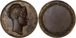 World Coins - France, Medal, Caroline, Duchesse de Berri, Bronze, Dubois.E,