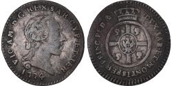 World Coins - Coin, ITALIAN STATES, SARDINIA, Vittorio Amedeo III, 1/2 Reale, 1774, Torino