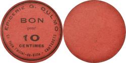 World Coins - Coin, France, Epicerie G. DULMO, Cauterets, 10 Centimes, , Cardboard