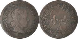 World Coins - Coin, Principality of Arches-Charleville, CHARLES II DE GONZAGUE, Denier