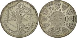 World Coins - France, Medal, L'Europe, Semeuse, 2001, , Nickel