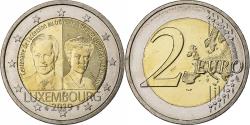 World Coins - Luxembourg, 2 Euro, Henri I Grand Duchess Charlotte, 2019, Bi-Metallic,