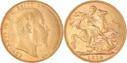 World Coins - Coin, Australia, Edward VII, Sovereign, 1910, Perth, , Gold, KM:15