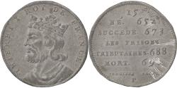 World Coins - France, Medal, Thierri I, History, , Tin