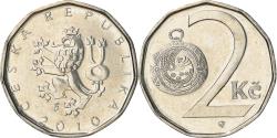 World Coins - Coin, Czech Republic, 2 Koruny, 2010, , Nickel plated steel, KM:9