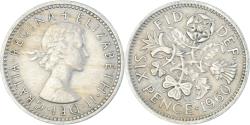 World Coins - Coin, Great Britain, 6 Pence, 1960