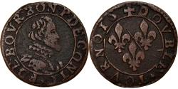 World Coins - Coin, France, Double Tournois, Château-Regnault, , Copper, CGKL:674