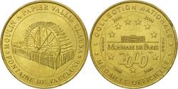 World Coins - France, Token, Fontaine de Vaucluse - Moulin à papier n°1, 2000, Monnaie de