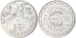 World Coins - France, 10 Euro, Euros des régions, 2012, Monnaie de Paris, Midi-Pyrénées