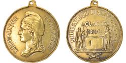 World Coins - France, Medal, Troisième République, Souvenir du Tirage au Sort, Classe, 1892