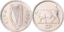 World Coins - Coin, Ireland, 5 Pence, 1998