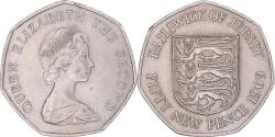 World Coins - Coin, Jersey, 50 New Pence, 1969