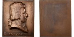 World Coins - France, Plaquette, Mozart, MDP, Bronze, Telcs,