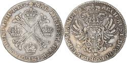 World Coins - Coin, AUSTRIAN NETHERLANDS, Maria Theresa, 1/2 Kronenthaler, 1762/1, Brussels