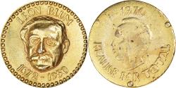 World Coins - France, Token, Collection Total, Léon Blum, Politics, 1970, , Brass