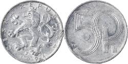 World Coins - Coin, Czech Republic, 50 Haleru, 1994