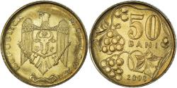 World Coins - Coin, Moldova, 50 Bani, 2008