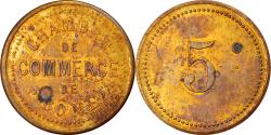 World Coins - Coin, Algeria, Chambre de Commerce, Bône, 5 Centimes, ESSAI, , Brass