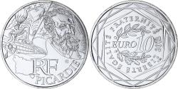 World Coins - France, 10 Euro, Picardie, 2012, Paris, , Silver, KM:1882