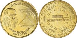 World Coins - France, Token, Touristic token, Amboise - Le Clos Lucé, Arts & Culture, 2003