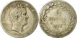 World Coins - Coin, France, Louis-Philippe, 5 Francs, 1830, Lyon, , Silver, KM:735.4