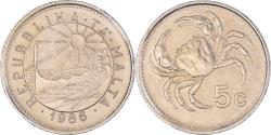 World Coins - Coin, Malta, 5 Cents, 1986, , Copper-nickel, KM:77
