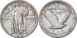 Us Coins - United States, Standing Liberty Quarter, 1918, Denver, EF, KM:145