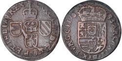 World Coins - Coin, Spanish Netherlands, Flanders, Charles II, Liard, 12 Mites, 1693, Bruges