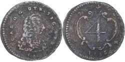 World Coins - Coin, ITALIAN STATES, Charles III, 4 Cavalli, 1756, Naples, , Copper