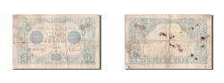 World Coins - Banknote, France, 5 Francs, 5 F 1912-1917 ''Bleu'', 1916, 1916-06-28, VF(20-25)