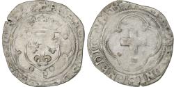 World Coins - France, François Ier, Douzain à la croisette, n.d., Dijon, Billon,