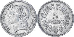World Coins - Coin, France, Lavrillier, 5 Francs, 1947, Paris, , Aluminum, KM:888b.1